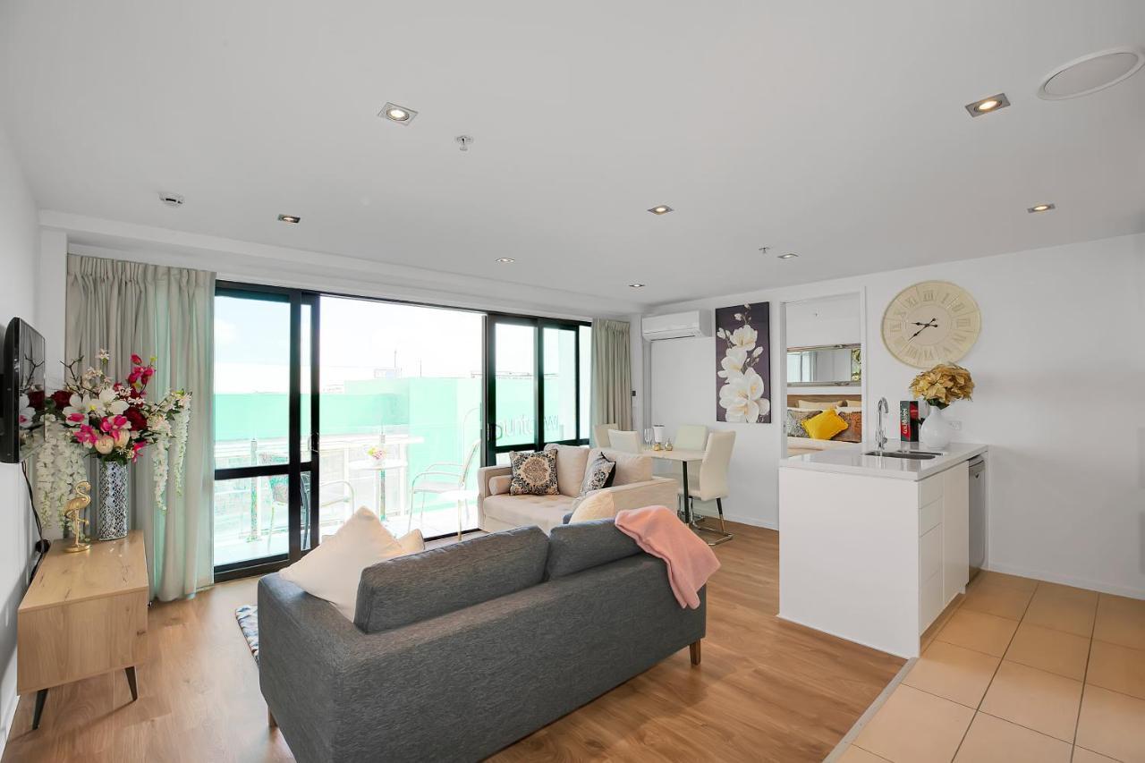 Dockside Deluxe + CP! Appartement Auckland Buitenkant foto