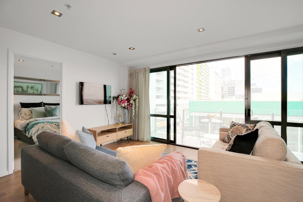 Dockside Deluxe + CP! Appartement Auckland Buitenkant foto